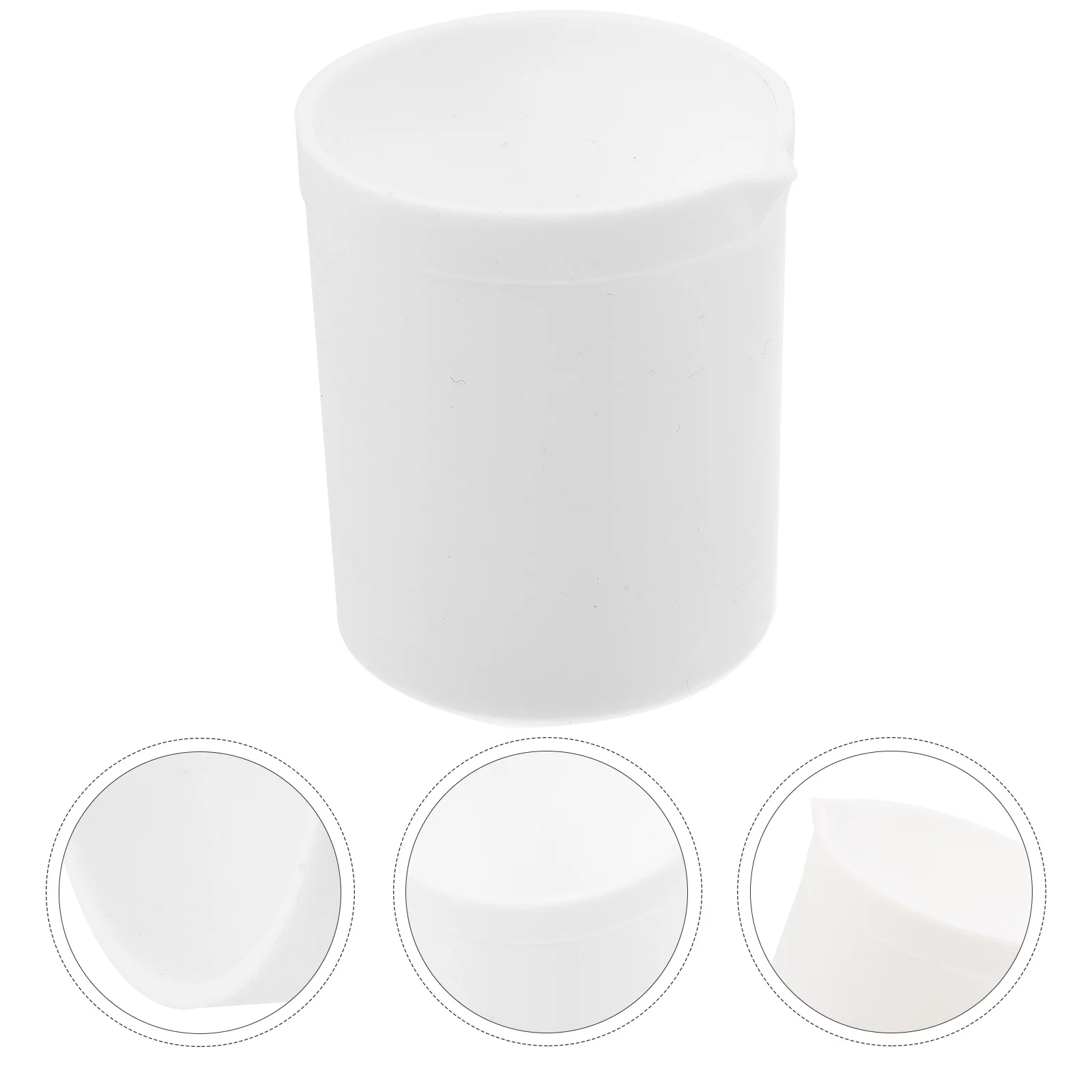 

250Ml Ptfe Beaker Premium Laboratory Equipment High Temperature Resistance Reusable Science Beaker For School Home Lab Use