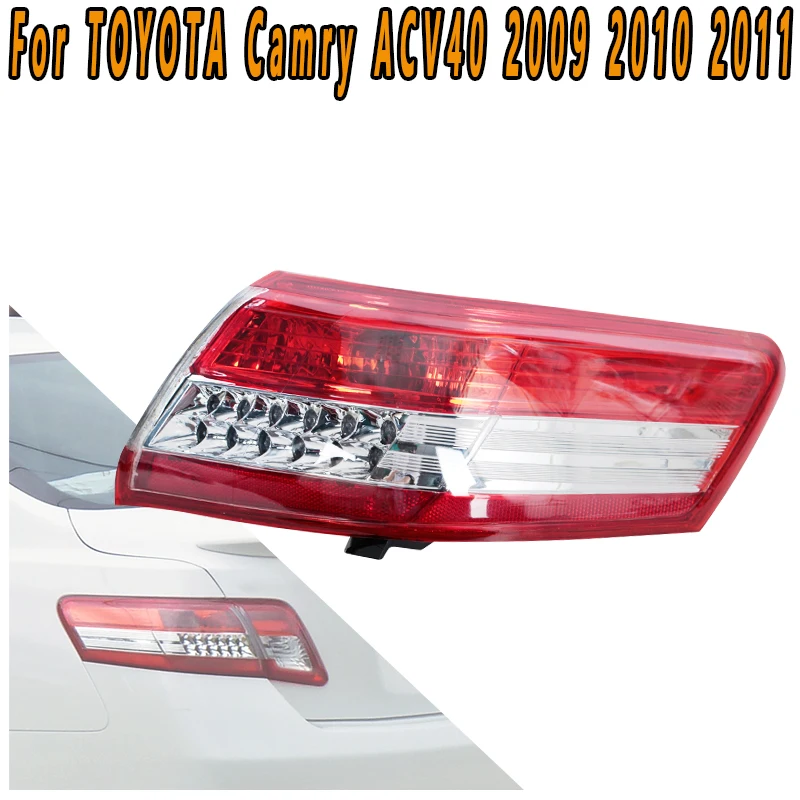 

For Toyota Camry 2009-2011 Middle East Version Turn Signal LED Rear Taillights Reverse Lights Rear Brake Lights Driving Light