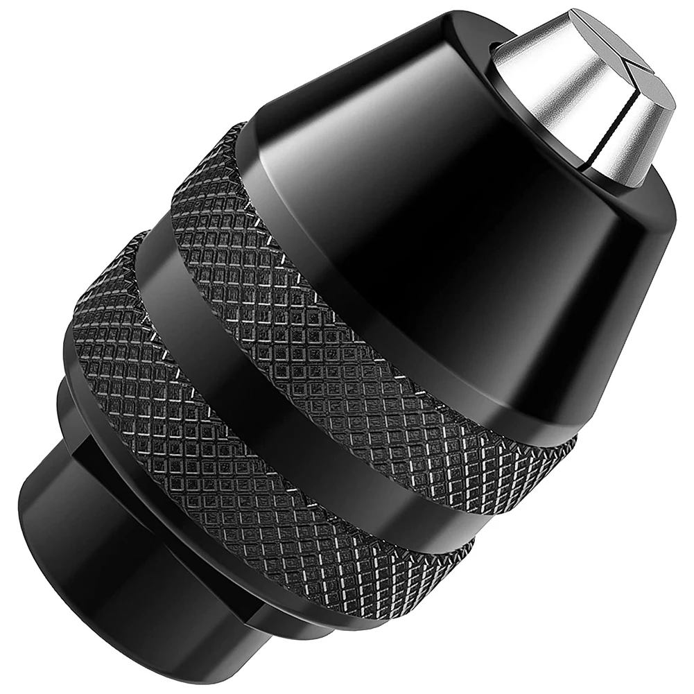 

Drill Chuck, 1/32 to 1/8 Replacement 4486 Drill Keyless Bit Chuck Shaft Rotary Tool Quick Change Adapter Kit