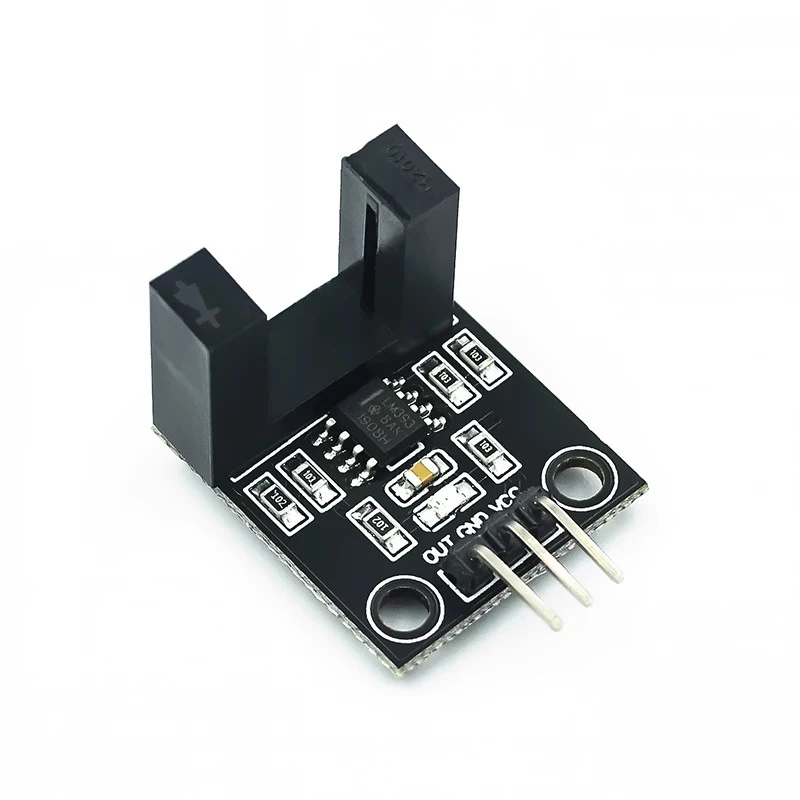 Beam photoelectric sensor Electric counter module LM393 motor count speed sensor module test module groove coupler module