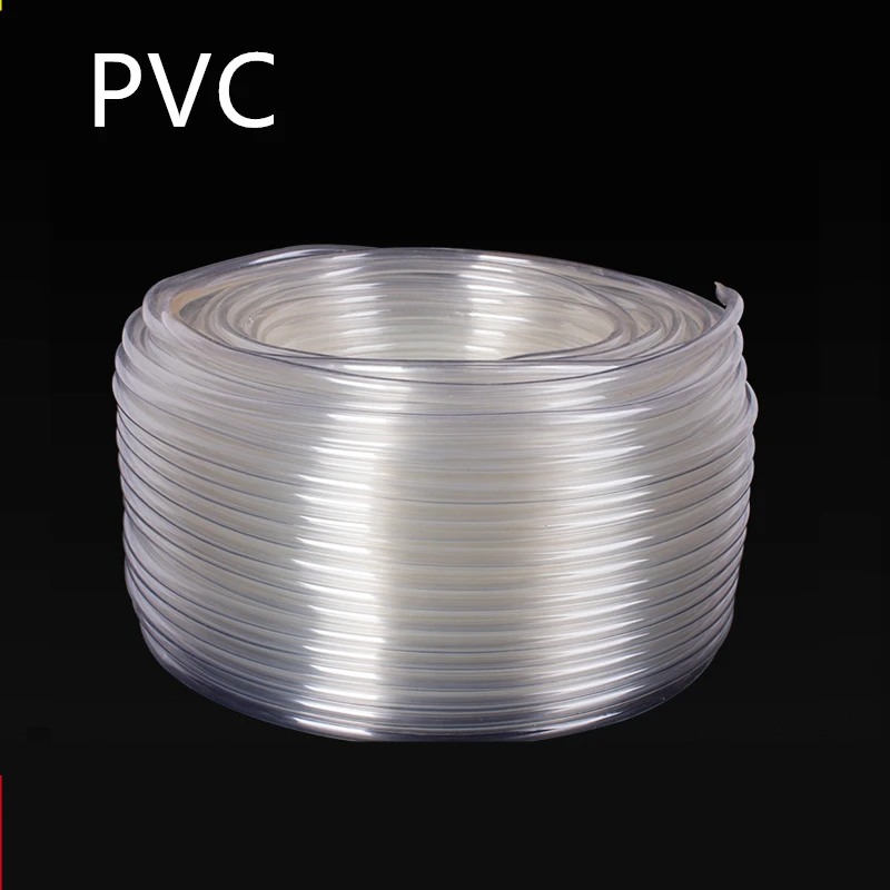 

1M 5 MTransparent PVC Plastic Plumbing Hoses Water Pump Tube 2-20mm Inner Diameter Antifreeze Oil Hose