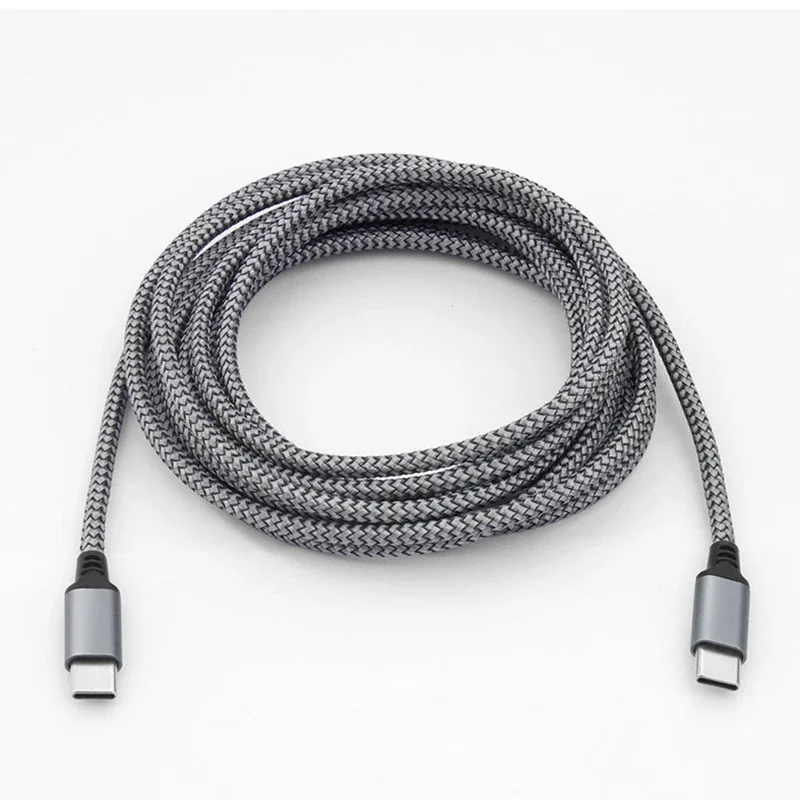 Kabel do szybkiej ładowarki typu C do typu C 60 W 1 M 2 M 3 M 5 M 8 M PD Przedłużacz do transmisji danych do iPhone 15 Macbook Xiaomi Samsung Camera