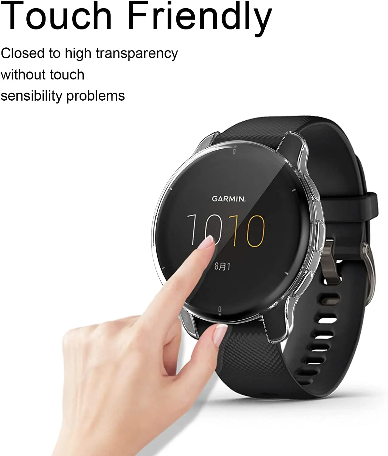 10 Chiếc Đồng Hồ Thông Minh Bảo Vệ Cho Garmin Venu 2/2S Venu 2 Plus Vivoactive 4 4S mềm TPU Chống Sốc Full Màn Hình
