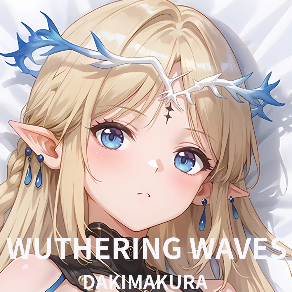 

Wuthering Waves Cartethyia Dakimakura 2WAY Hugging Body Pillow Case Anime Pillow Cushion Cover