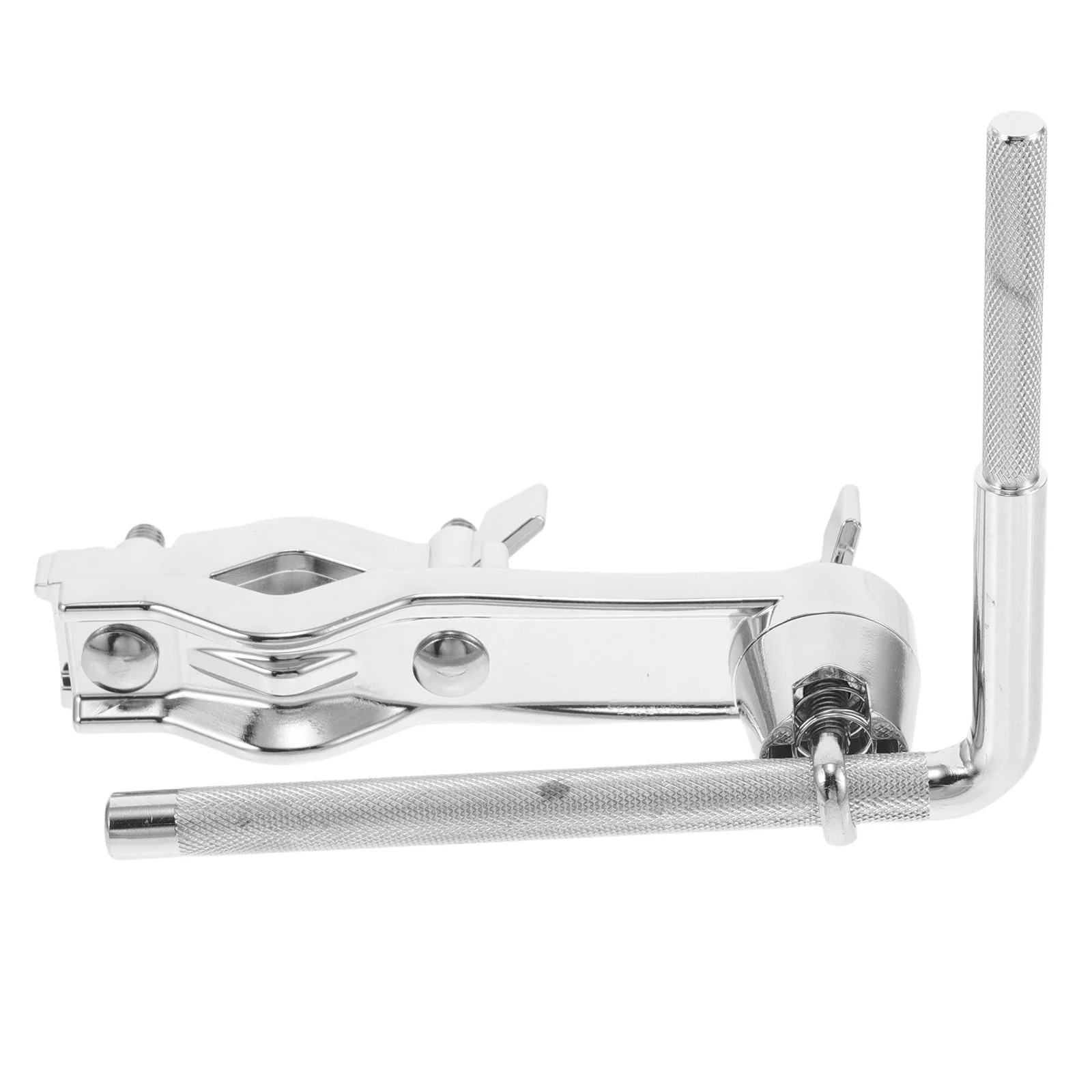 

Multifunctional Rack Stand Cowbell Extension Clamp Stable Lightweight Adjustable Concert Sets Accessories Floor Tom Snare Bass