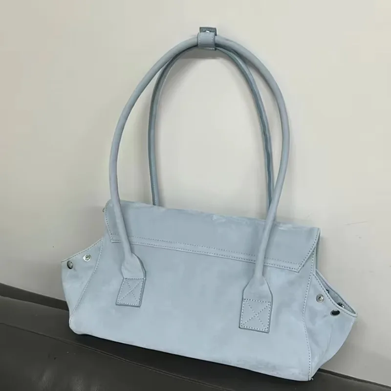 Vintage Studded Shoulder Handbag Women Star Rivet Design Tote Bag Casual Structured Tote Bag Daily Commute Street Style Flip Bag 5