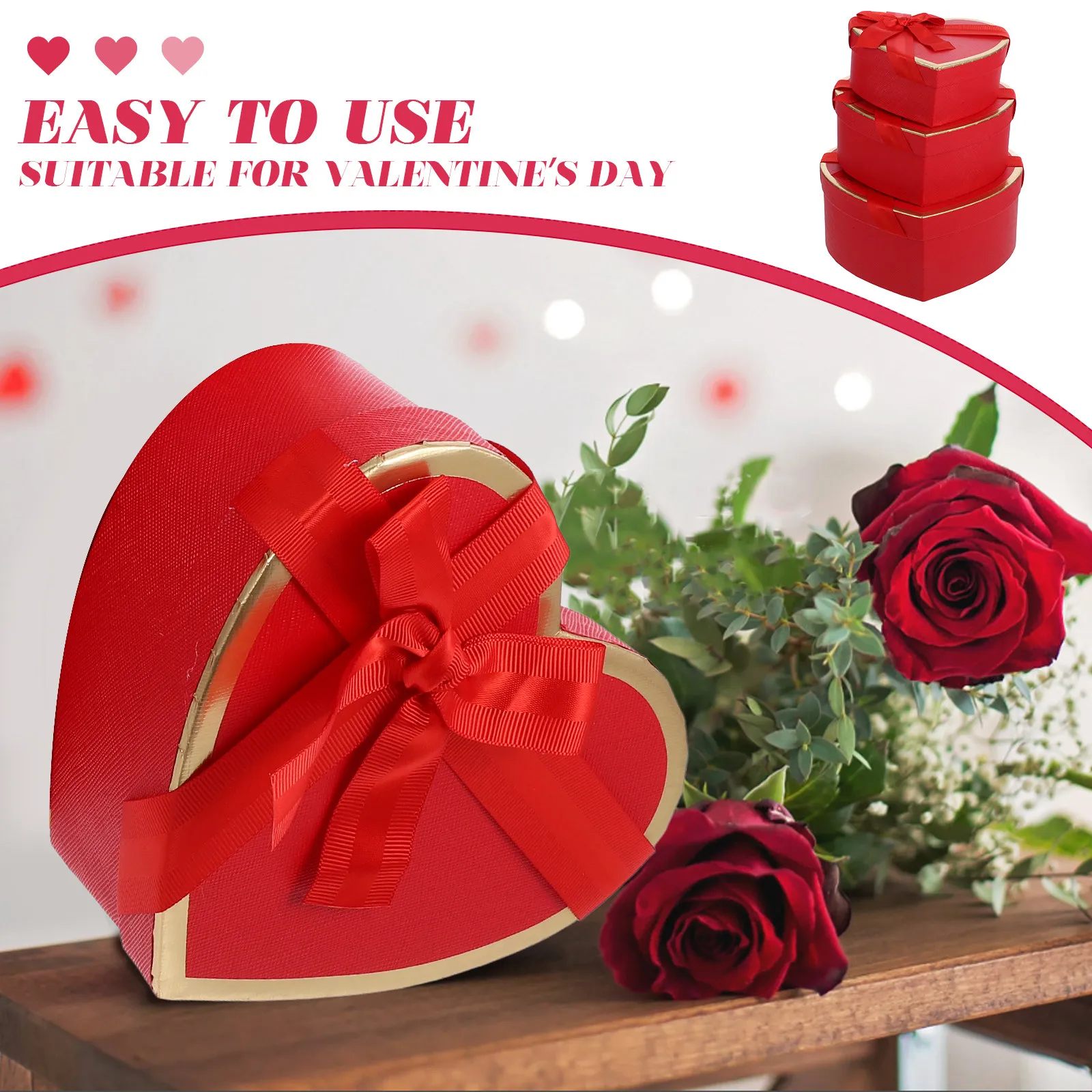 1 zestaw solidnych, kartonowyc – Gift Box Wrap Set recenzja i cena