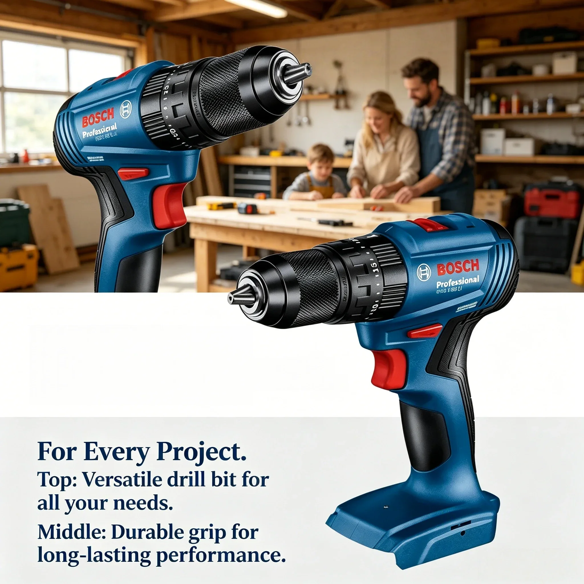Bosch GSB 185-LI 18V Brushless Cordless Impact Drill 1900RPM Multifunctional Electric Screwdriver Power Tools (Without Battery)