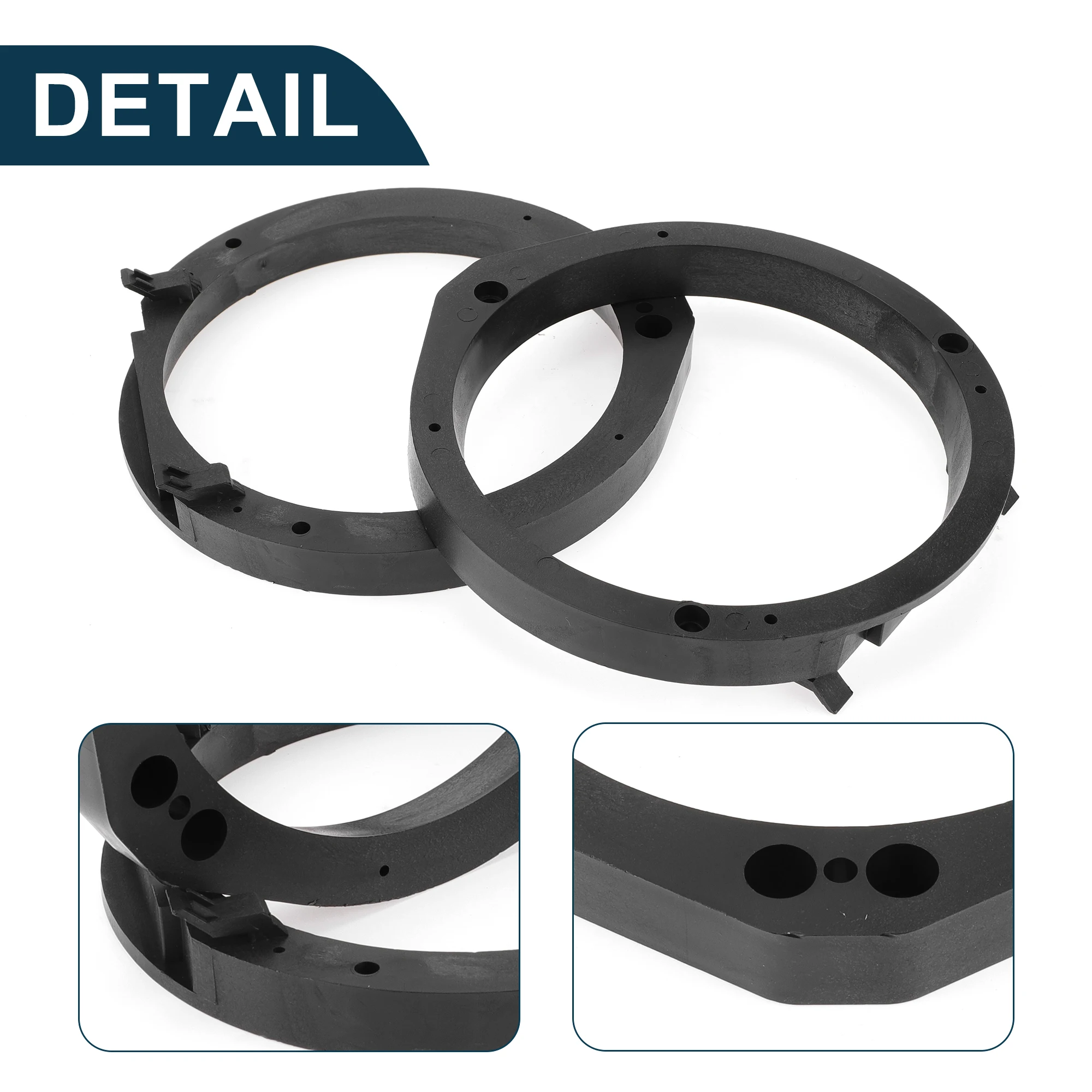 UXCELL Speaker Spacer Ring Tweeter Speaker Spacer Adapter for Honda Civic 06-11 2 Set