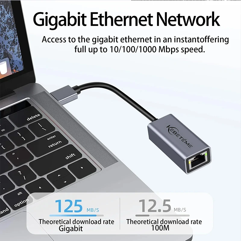 1000Mbps USB 3.0 RJ45 بطاقة الشبكة USB نوع C محول إيثرنت لماك بوك PC ويندوز XP 7 8 10 أندرويد USB Lan كابل الإنترنت