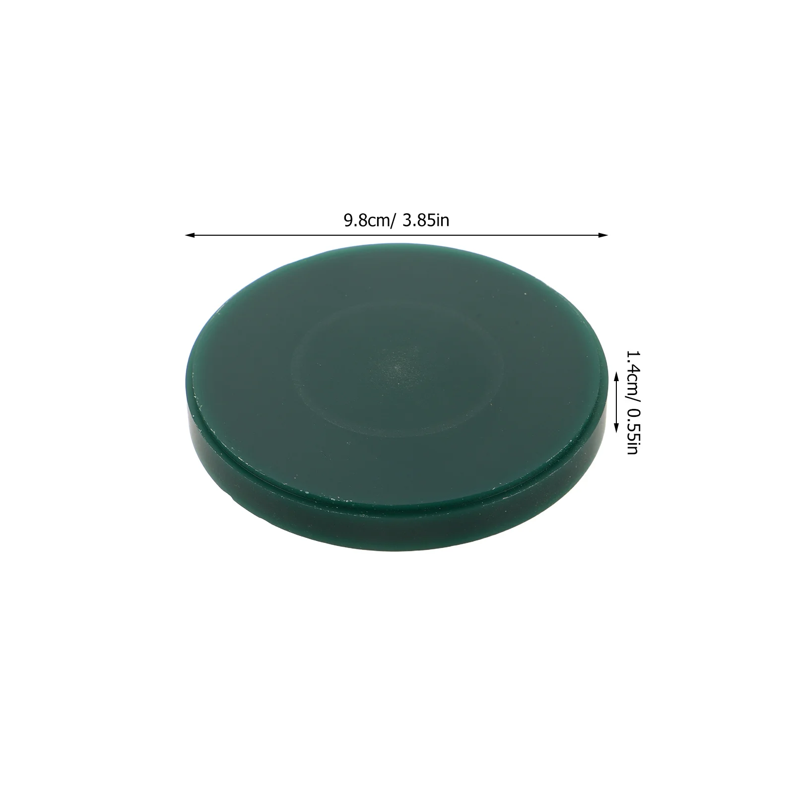 Jewelry Carving Wax Block Round with Hole Ergonomic Precision Casting Wax for Jewelry Making Cad Cam Green Sculpting