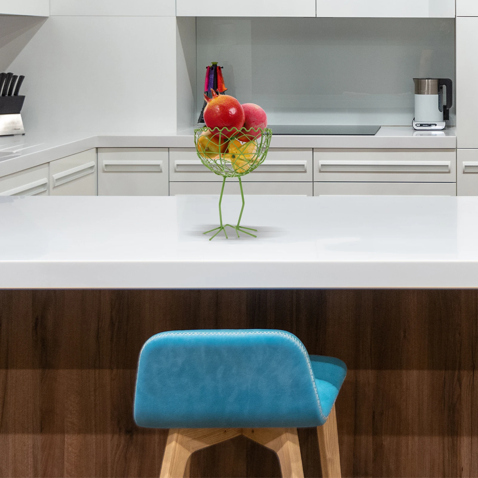 

Shaped Egg Basket Vegetable Fruit Storage Electric Wire Metal Tray Shopping Fruits