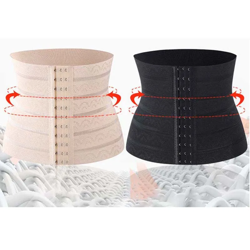 

Women's Underwear Mesh Breathable Waist Trainer Shapers Original Colombian Abdomen Control Girdles Woman Steel Bones Shapewear