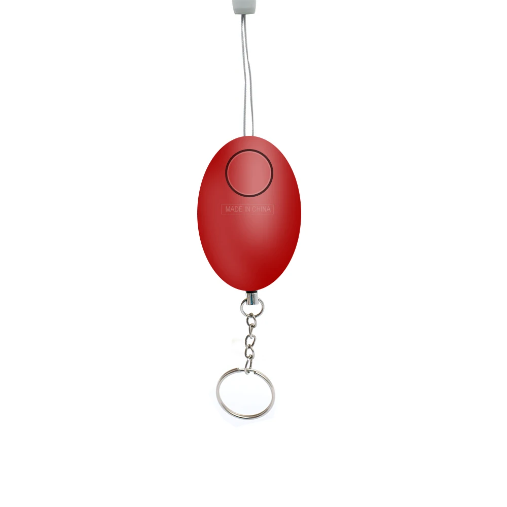 Goedkoop zelfverdedigingsalarm 120dB eivorm meisje vrouwen beveiliging bescherm alert persoonlijke veiligheid schreeuw luid sleutelhanger noodalarm
