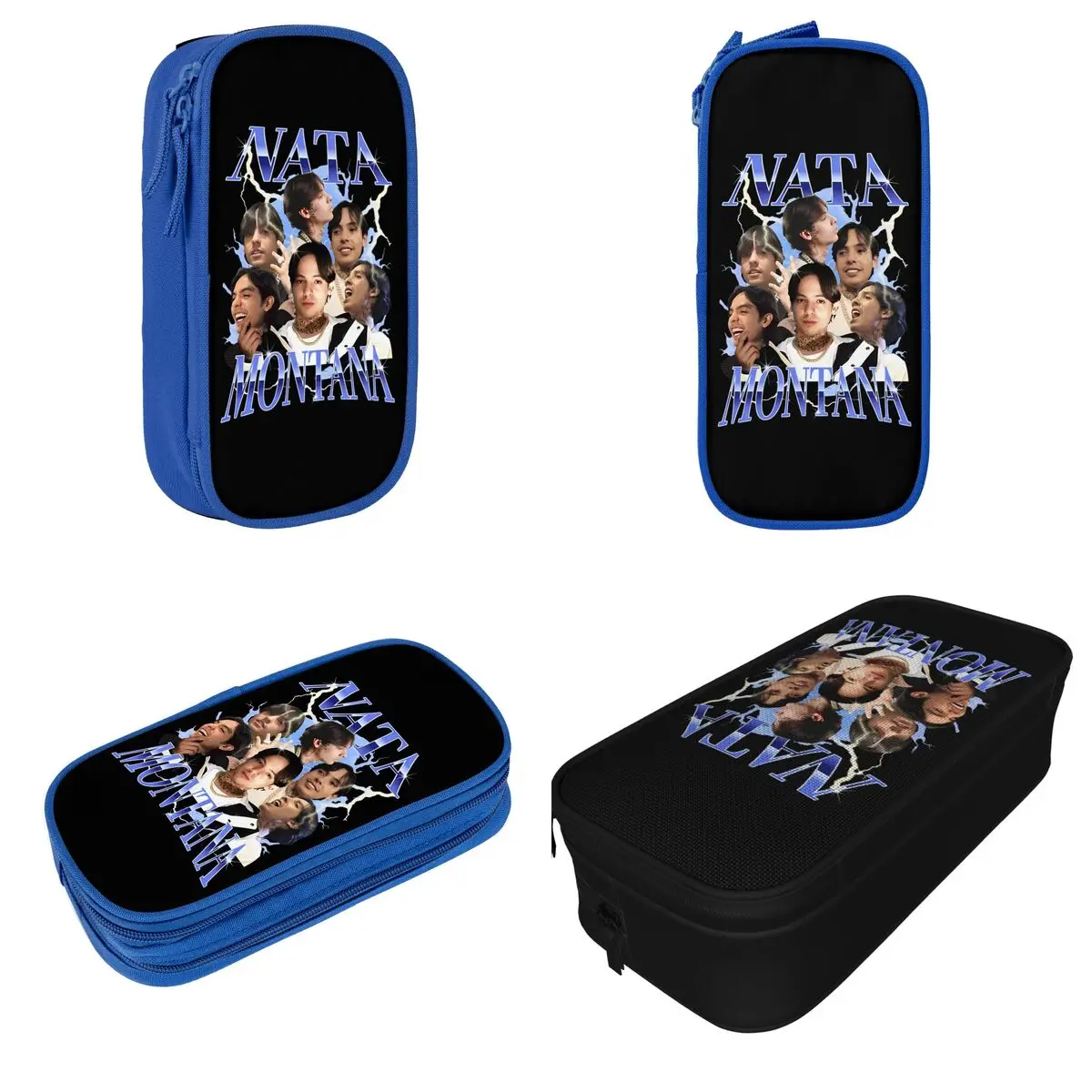 Natanael Cano Nata Montana Pencil Case Fashion Music Rapper Singer Pen Bags Student Students School Gifts Pencilcases