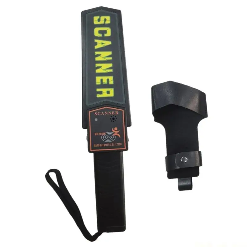 A2BE Metal Detector with LCD Display Sound Vibration Alarm 360 Degree Security Scanner for Easy Object Finding