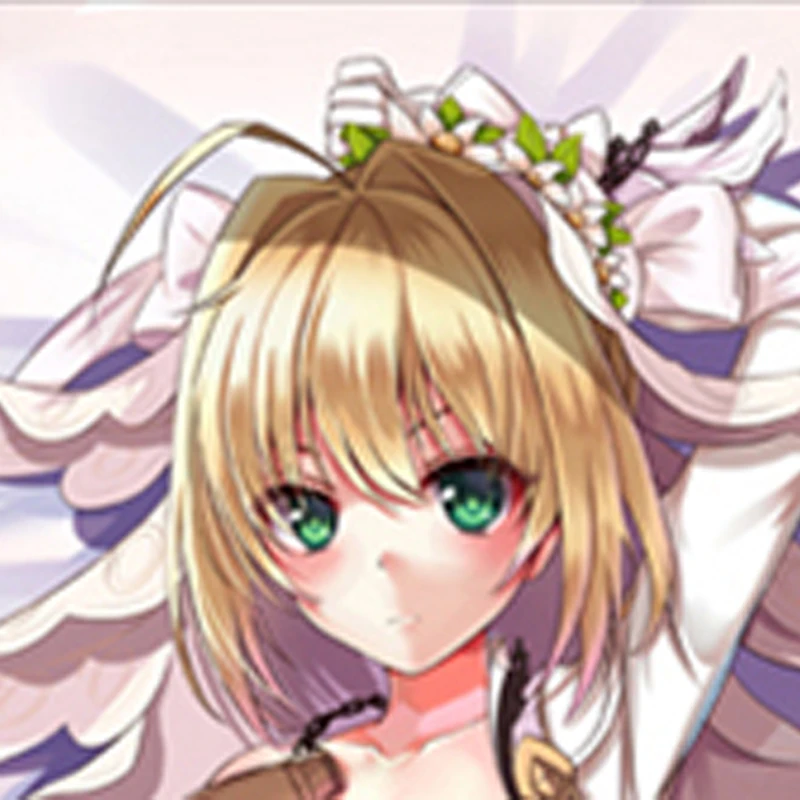 Dakimakura Anime Nero Claudius Pillow Case Double-sided Print Of Life-size Body Pillowcase Gifts Cushion Cover