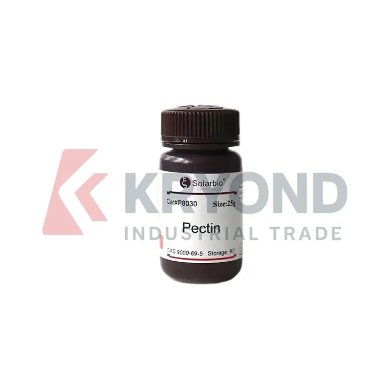 Solarbio P8030 Citrus Derived Pectin CAS 9000-69-5 A8190 Biochemical Reagent for Polymer Research Laboratory Analysis 25g 100g