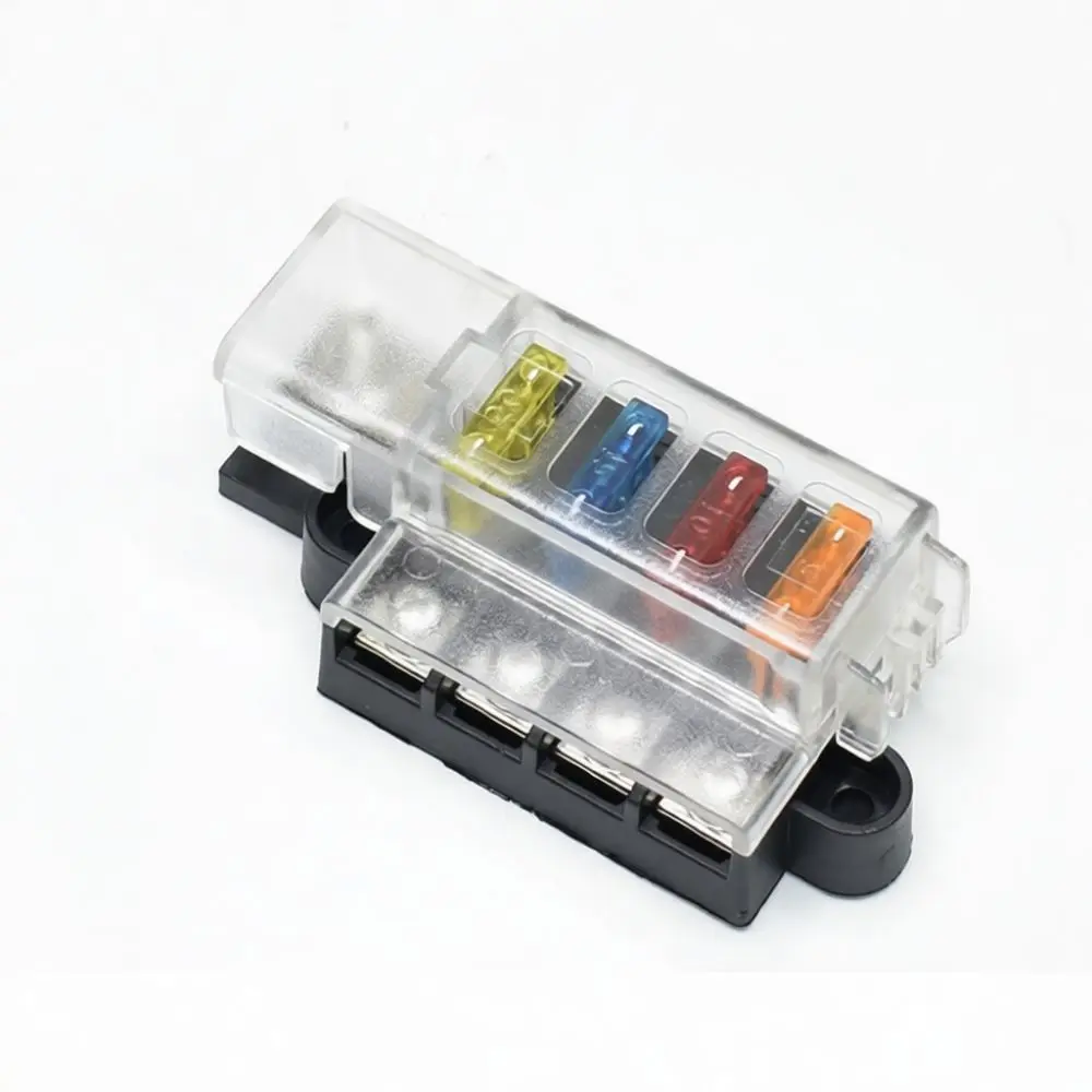 Automotive Fuse Block Holder Multi Circuit Connector For Boat Rv Trailer Car Modified Electrical System Parts