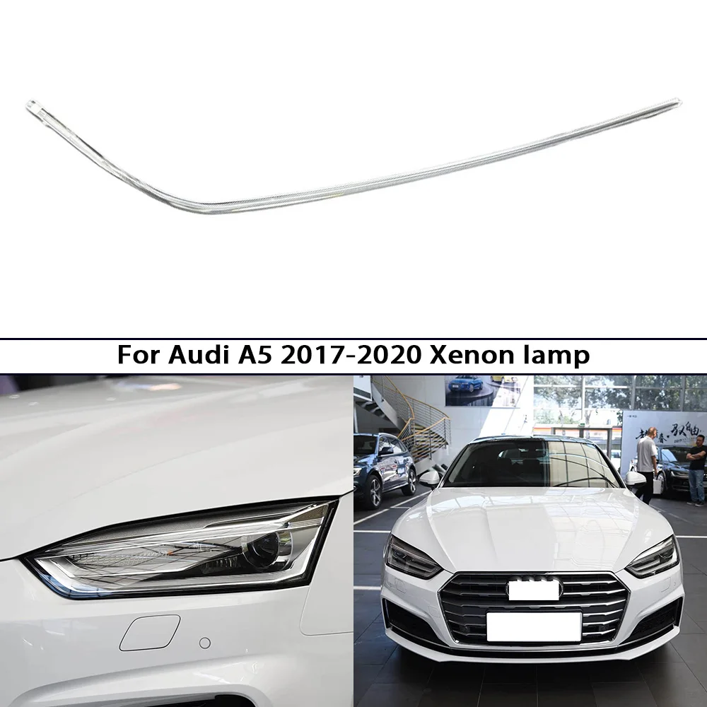 

Для Audi A5 2017 2018 2019 2020 ксеноновые DRL дневные ходовые огни направляющая пластина сменная фара ангельские глазки трубка