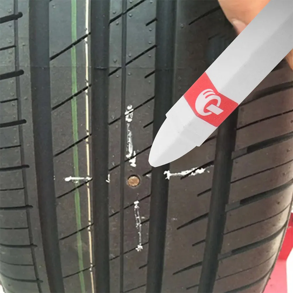 

5Pcs Tire Marker Pen Long-Lasting Tire Marking Crayon for Vehicle Repair Temporary Marking Supplies Permanent Paint Markers