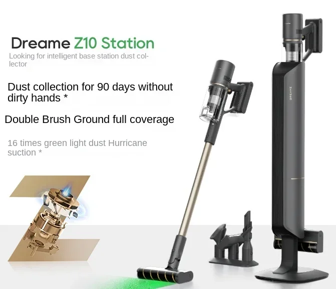 

[Smart Base Station] Chasing Z20/Z10 Dust Collection Wireless Vacuum Cleaner Household Large Suction in Addition To Mites