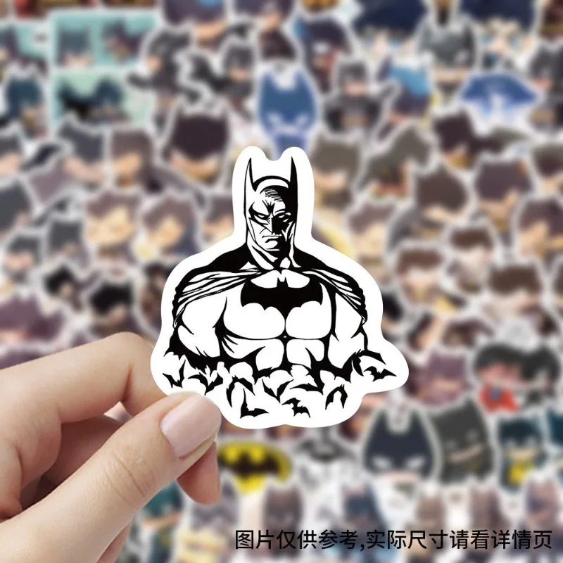 BeastKingdom باتمان Q نسخة الكرتون لطيف الكتابة على الجدران ملصقات الإبداعية شخصية مقاوم للماء ملصقات الزخرفية لعبة تاجر الجملة