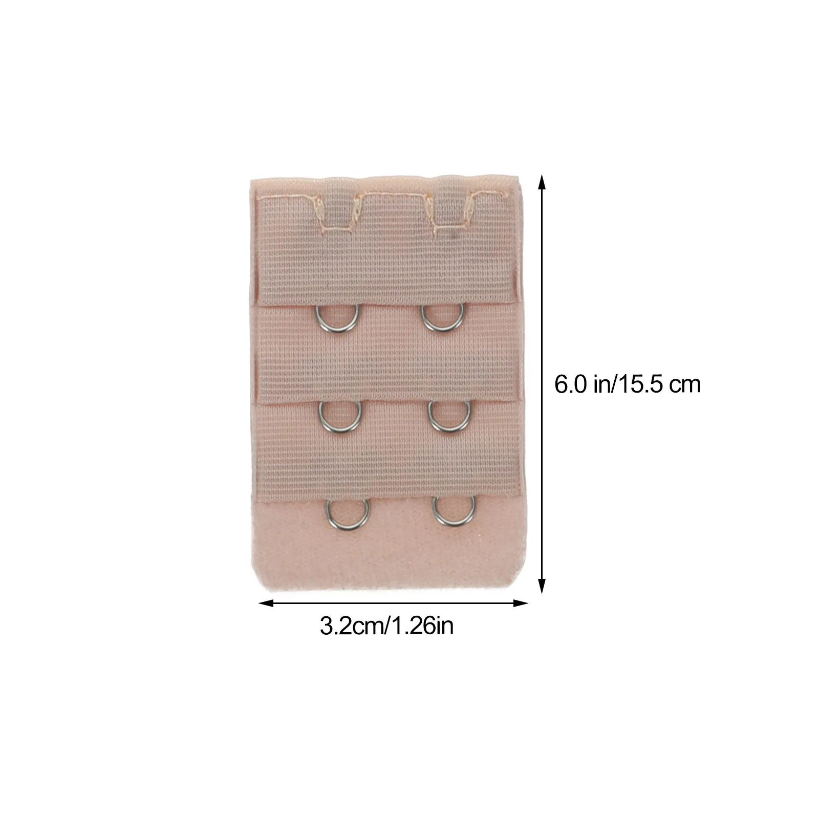 20Pcs Women Bra Extenders 2 Hooks 3 Rows Brassiere Extension Buckles Adjustable Clip Extenders for Comfort and Fit