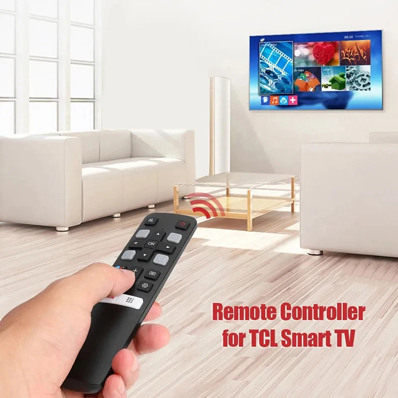 1pcs TV Remote Control RC802V FNR1 Used Brand New And High Quality For TCL TV And YouTube RC802V FMR1 FMR2 FLR1 FUR5 FUR7 FUR6