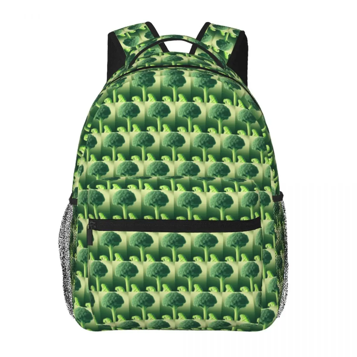 

Broccoli Backpack Student Boys Girls BookBag Children School Bag Computer Shoulder Bags for Men Women