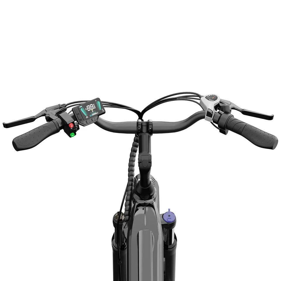 1100W Electric Bike for Adults 20" Ebike, 28 MPH & 85 Miles , 7-Speed Dual Brake image 6