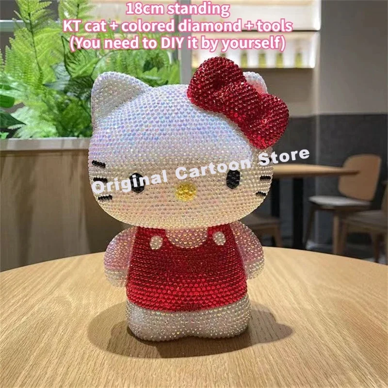 Свинка Sanrio с большими ушками, милая мультяшная копилка для кукол «сделай сам», ручная паста, пластырь, украшения для кукол
