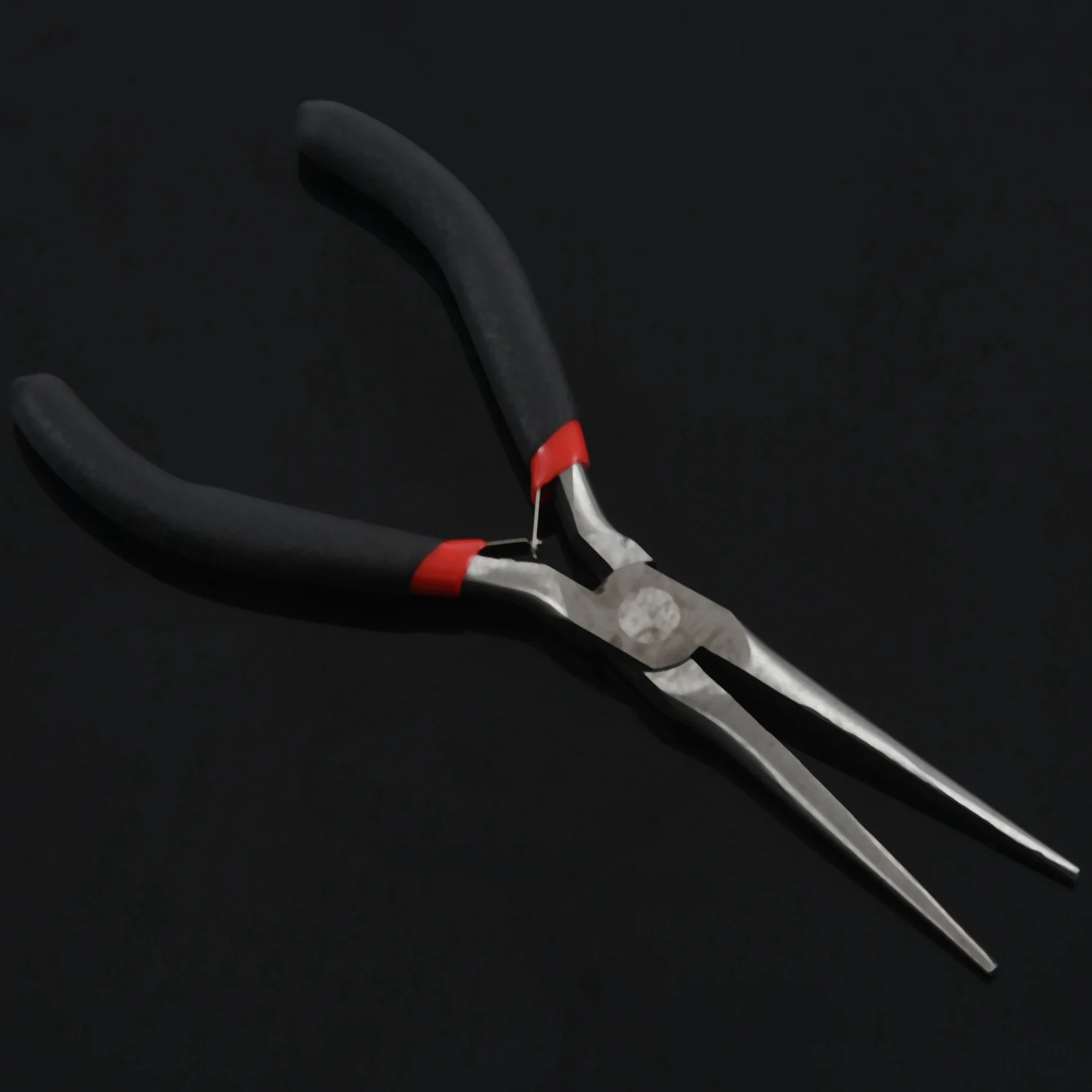 

NEW-2X Flat Gift Long Nose Tapered Pliers Beading Jewelry Tool 15Cm