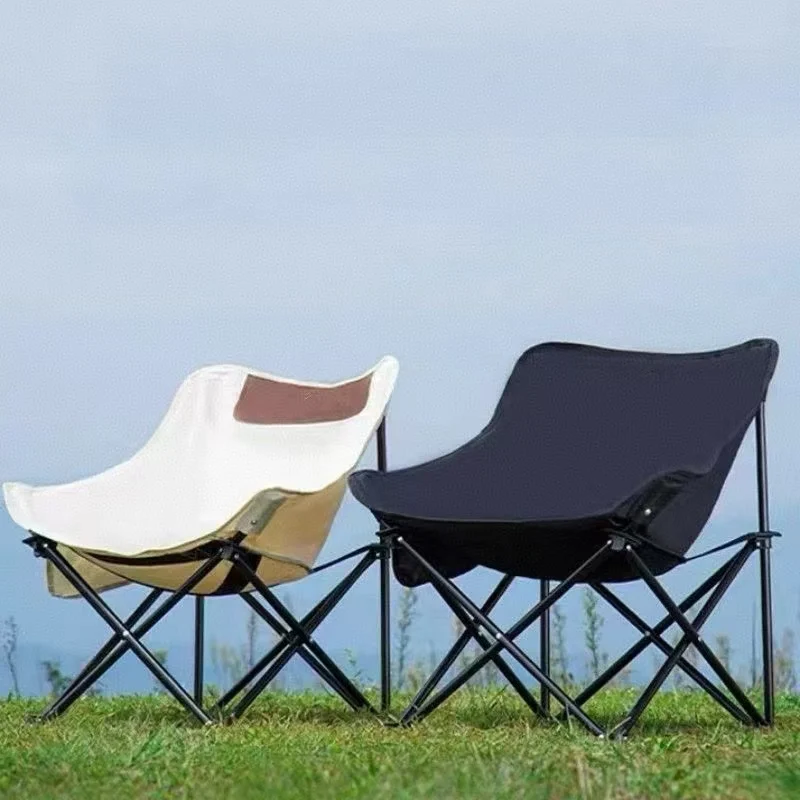 

Foldable Camping Chair - Portable and Convenient with Side Pocket