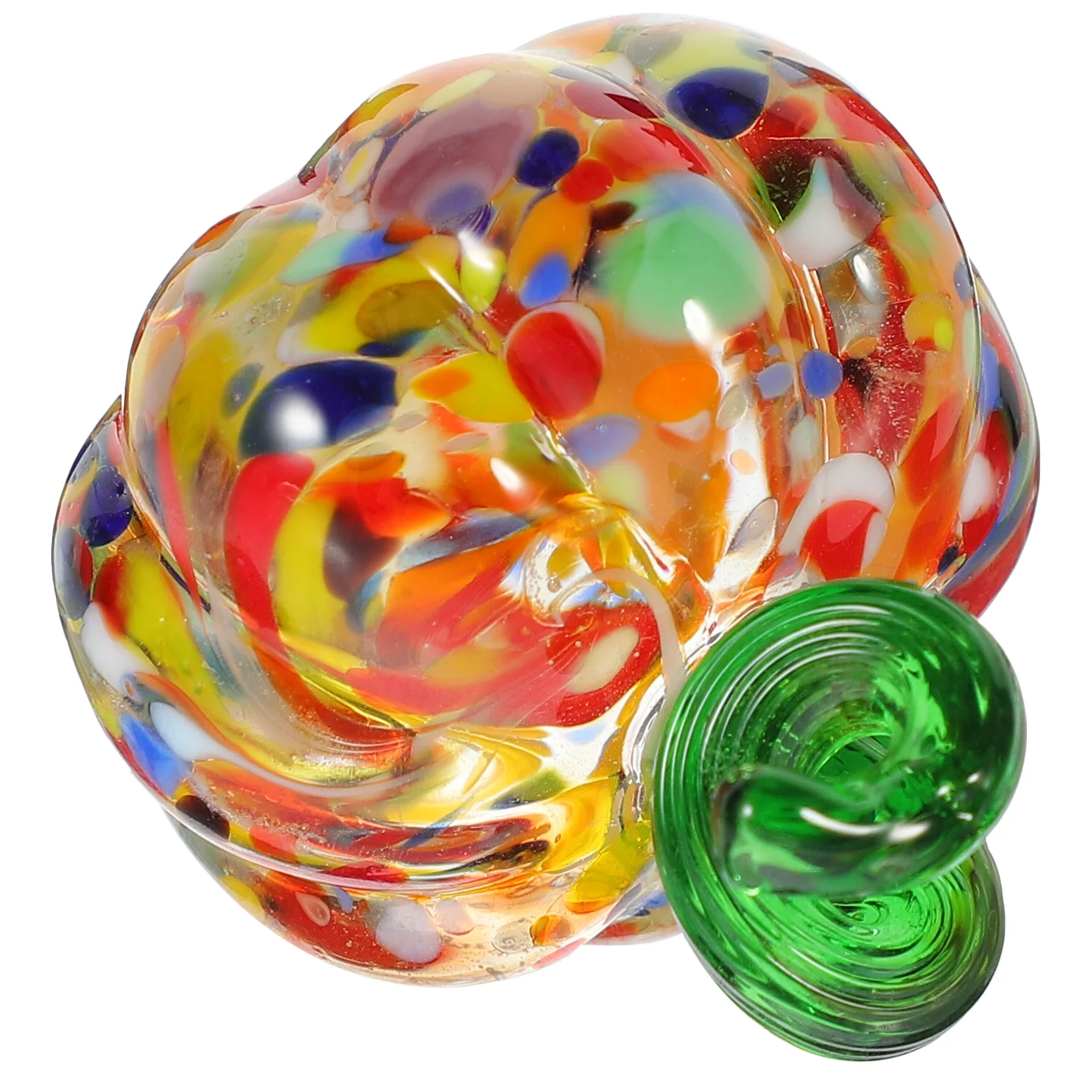 

Delicate Glass Pumpkin Adornment for Shelves Living Room Decor Fun Excitement Party Glass Pumpkin Home Decor Photo Prop