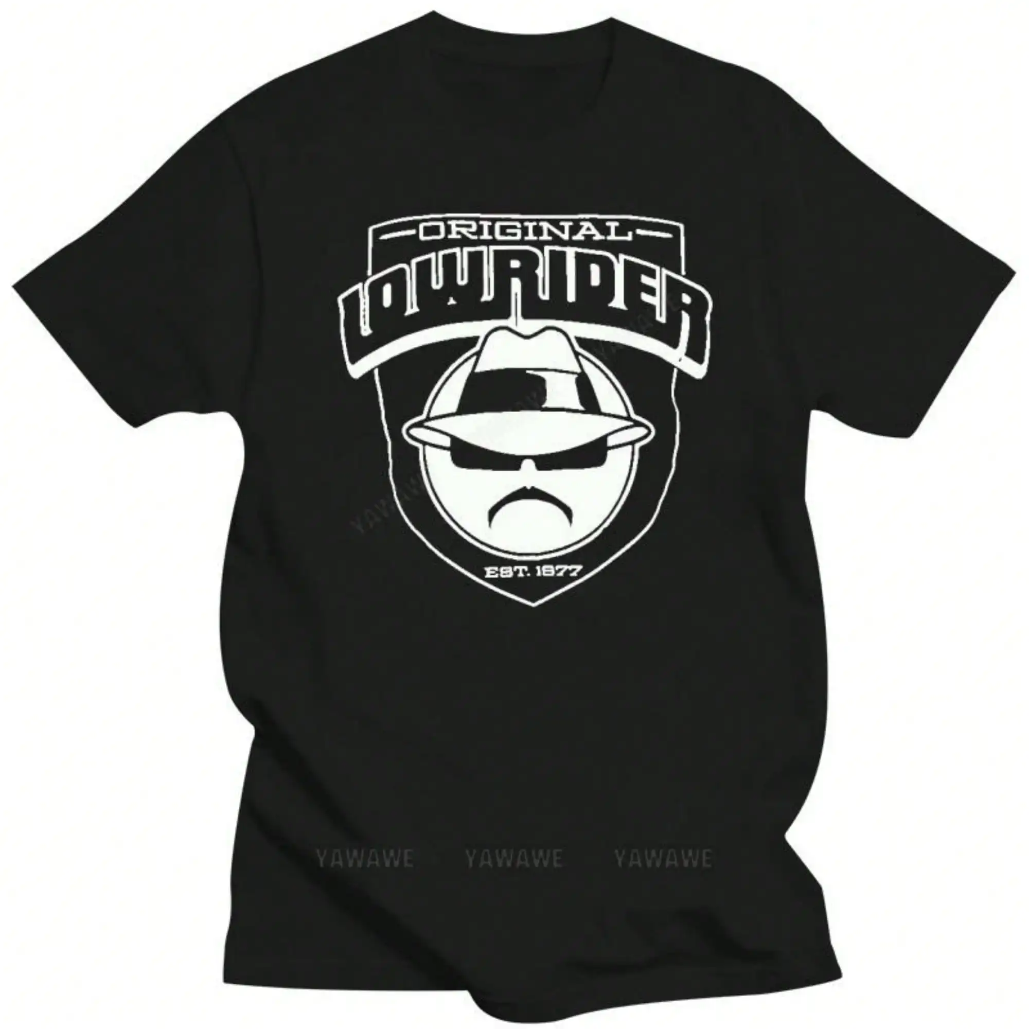 

2025 New Short Sleeve Men Top Classic Vintage Car Lowrider Urban Brand Tee Shirt Black-Navy Mens-Womens S-5XL Unisex Tee-Shirt