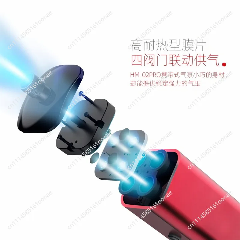 3G model Suitable for Meowsmith HM-02 PRO Portable Air Pump Rechargeable Airbrush Air Pump Self Start and Stop