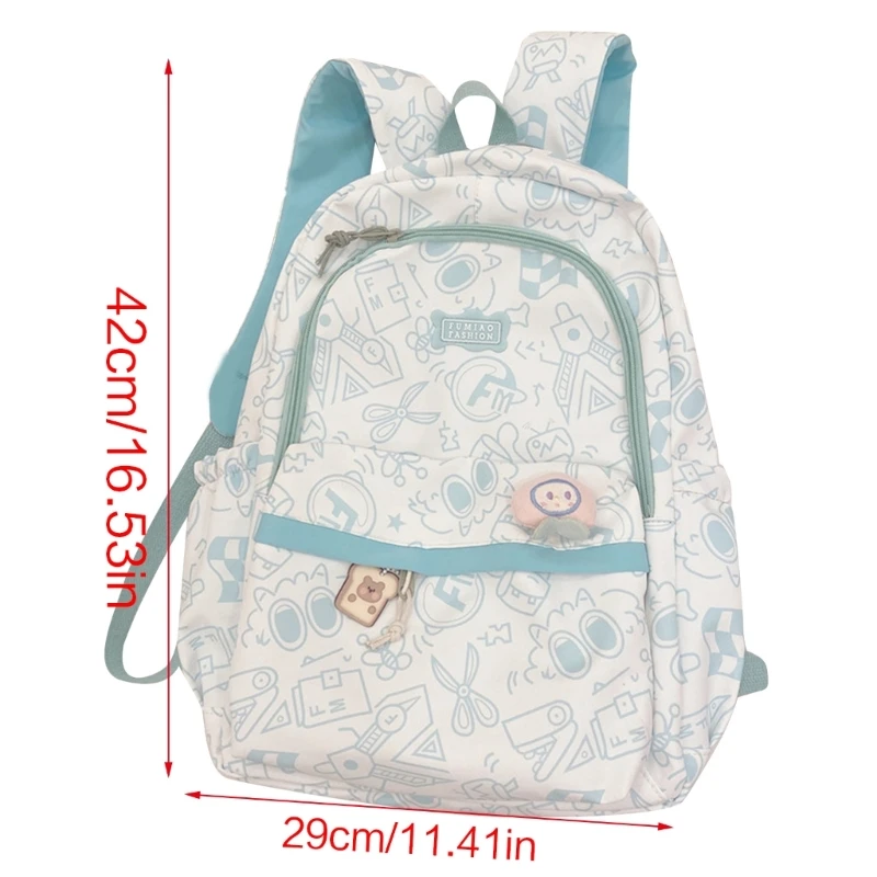 Mochila viaje Harajuku para estudiante, bolso escolar elegante, mochila para ordenador portátil, bolsa para libros