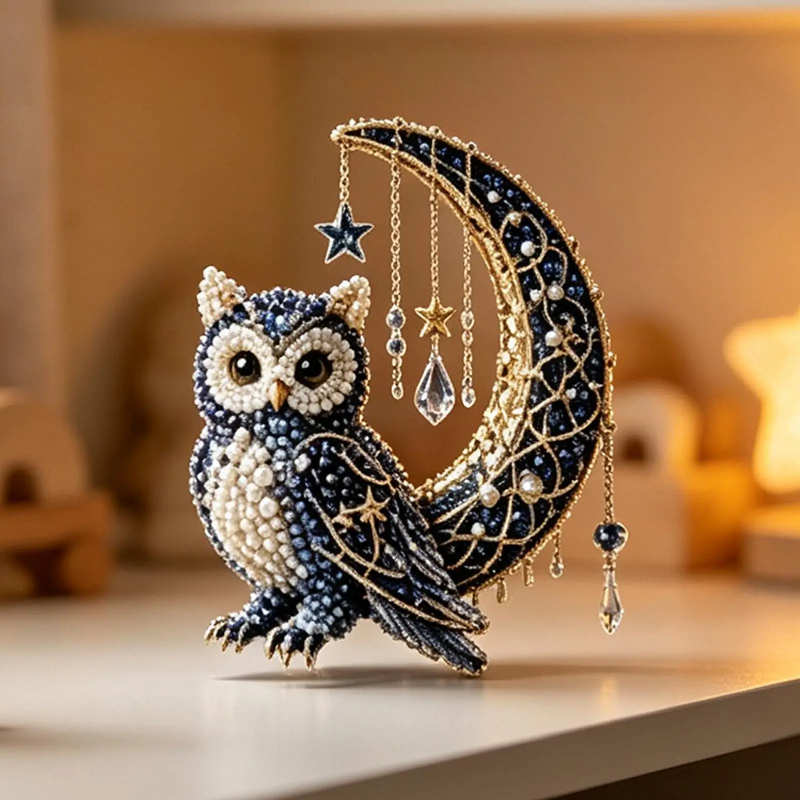Kit d'art de perlage DIY avec instructions, kit de loisirs créatifs en perles, kit de fabrication d'animaux 3D en perles, cadeau pour débutants, adultes et amateurs