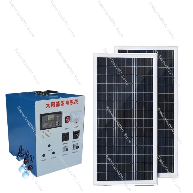 Home Outdoor Solar Generator System, Photovoltaic Panel, Mobile Emergency Equipment, Play 00, 03, 00W, 1000W, 2000W, 3000W