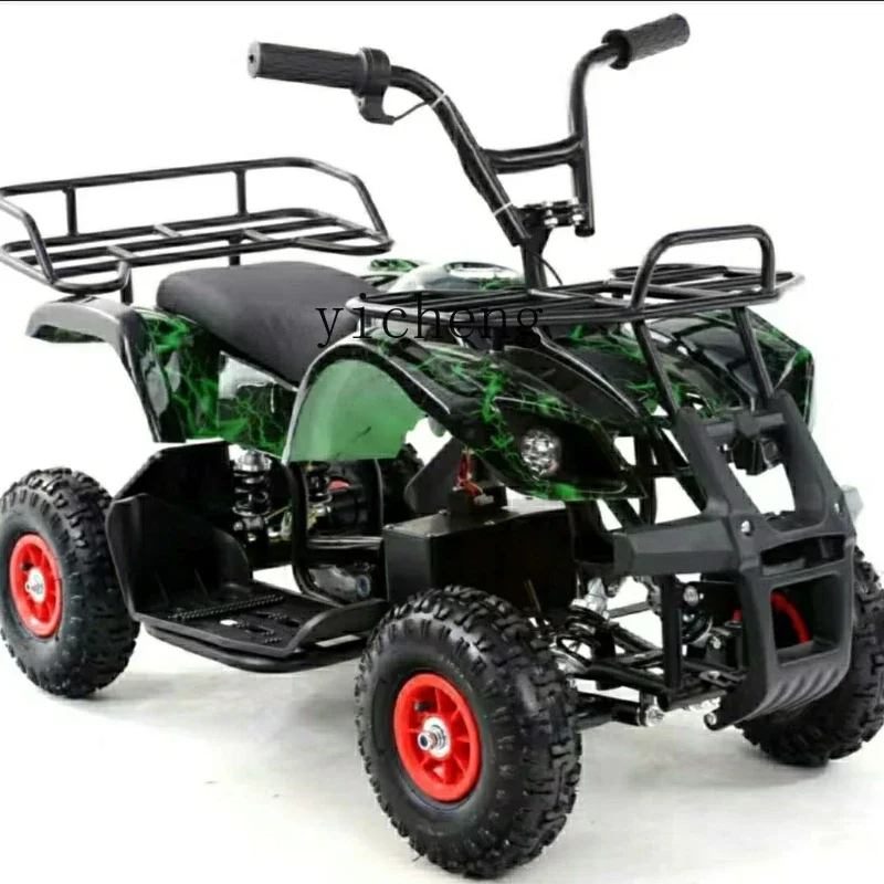 

Tqh Electric Children's off-Road ATV Baby Motorbike Toy Four-Wheel High-Grade Steel Pipe Frame