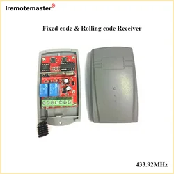 For Universal 433.92MHZ Receivers Garage Door Remote Control Telecommande Portail