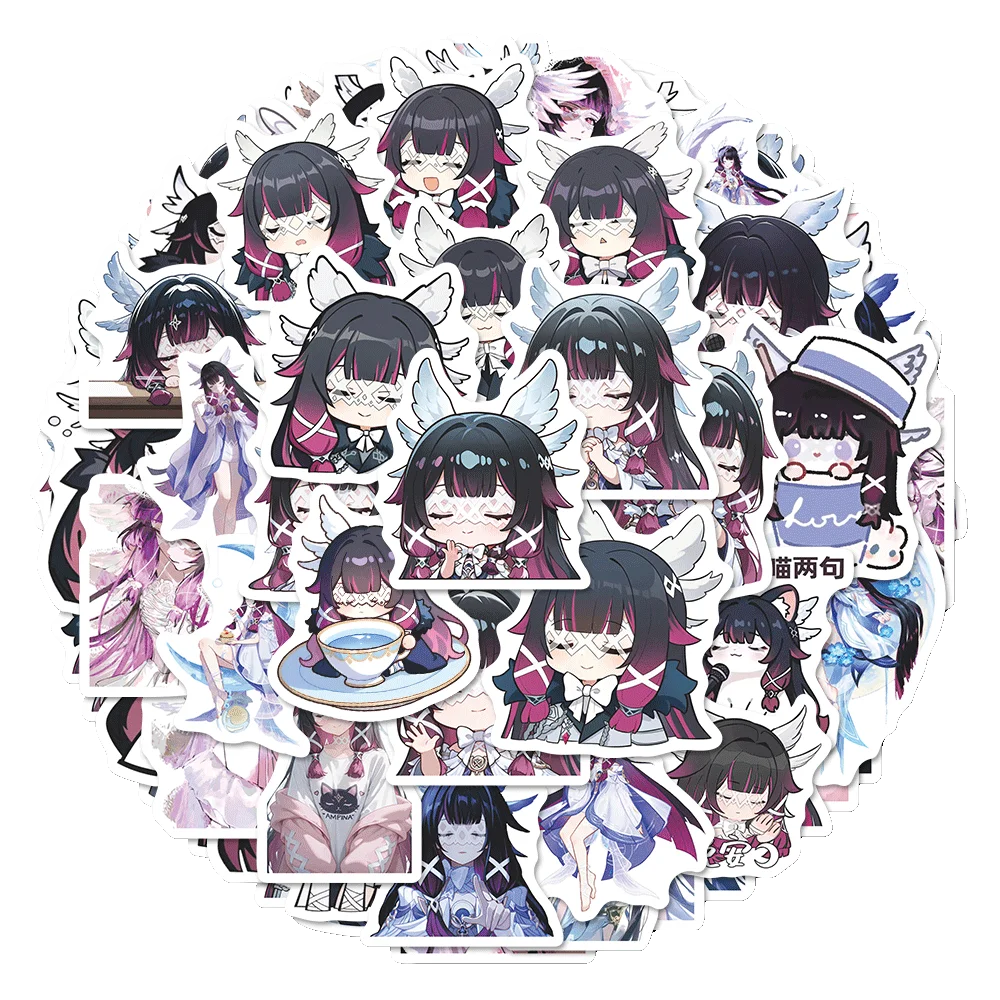 ملصقات نسخة Q للفتيات اللطيفة 26 قطعة من شارات الألبوم المصنوعة يدويًا لتخصيص دفتر الملاحظات البسيط #5