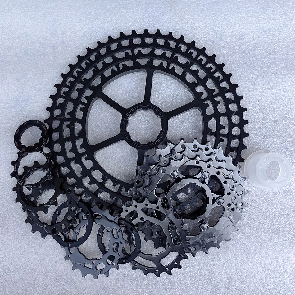 NFOX Mtb 12 Speed Cassette Chain 50t 52t HG M9000 M8000 Bicycle Parts CNC Black Freewheel Mountain Bike Component Sunshine