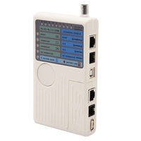 ETCS -RJ11 RJ45 USB BNC LAN Network Cable Tester Remote LAN Cables Tracker Detector 4 In 1 Fast Tester Tool