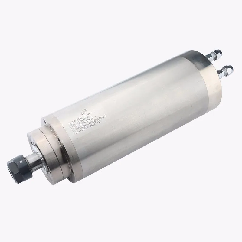 Jester JGD-100S-3.2KW  Water Cooled Spindle 3.2kw 24000rpm and Spindle Fixture for Woodcarving  Machine