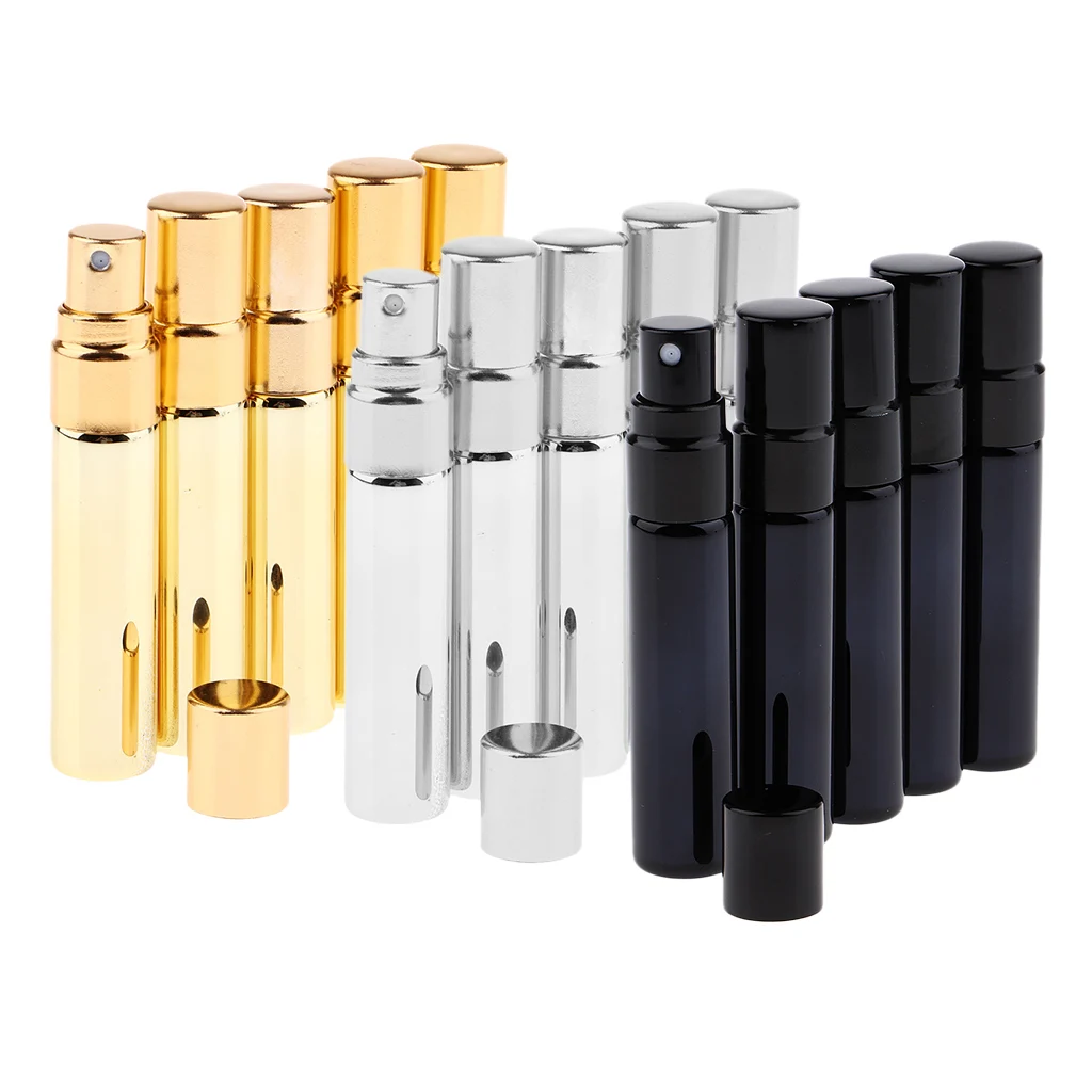 

Glass Cosmetics Pump Spray Bottle Portable Mini Atomiser Refillable Container for Essential Oils