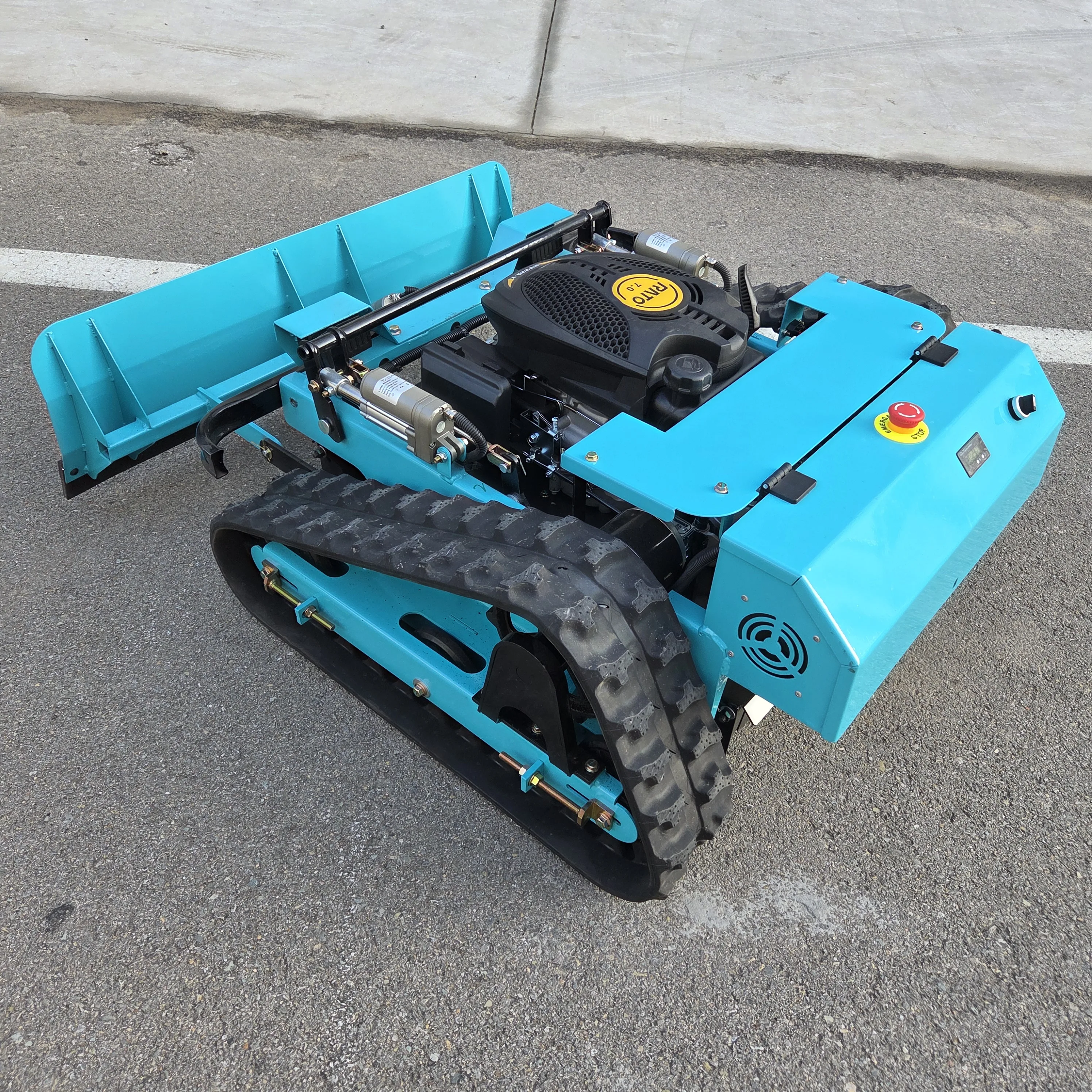 Winter snow shoveling special fully automatic remote control intelligent crawler orchard lawn smart lawn mower