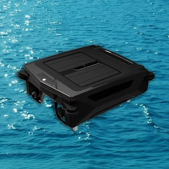 Pool Surface Cleaner Robot Solar Powered Robotic Pool Skimmer Cleaner with Dual Charging Options Automatic Pool Vacuum Cleaner