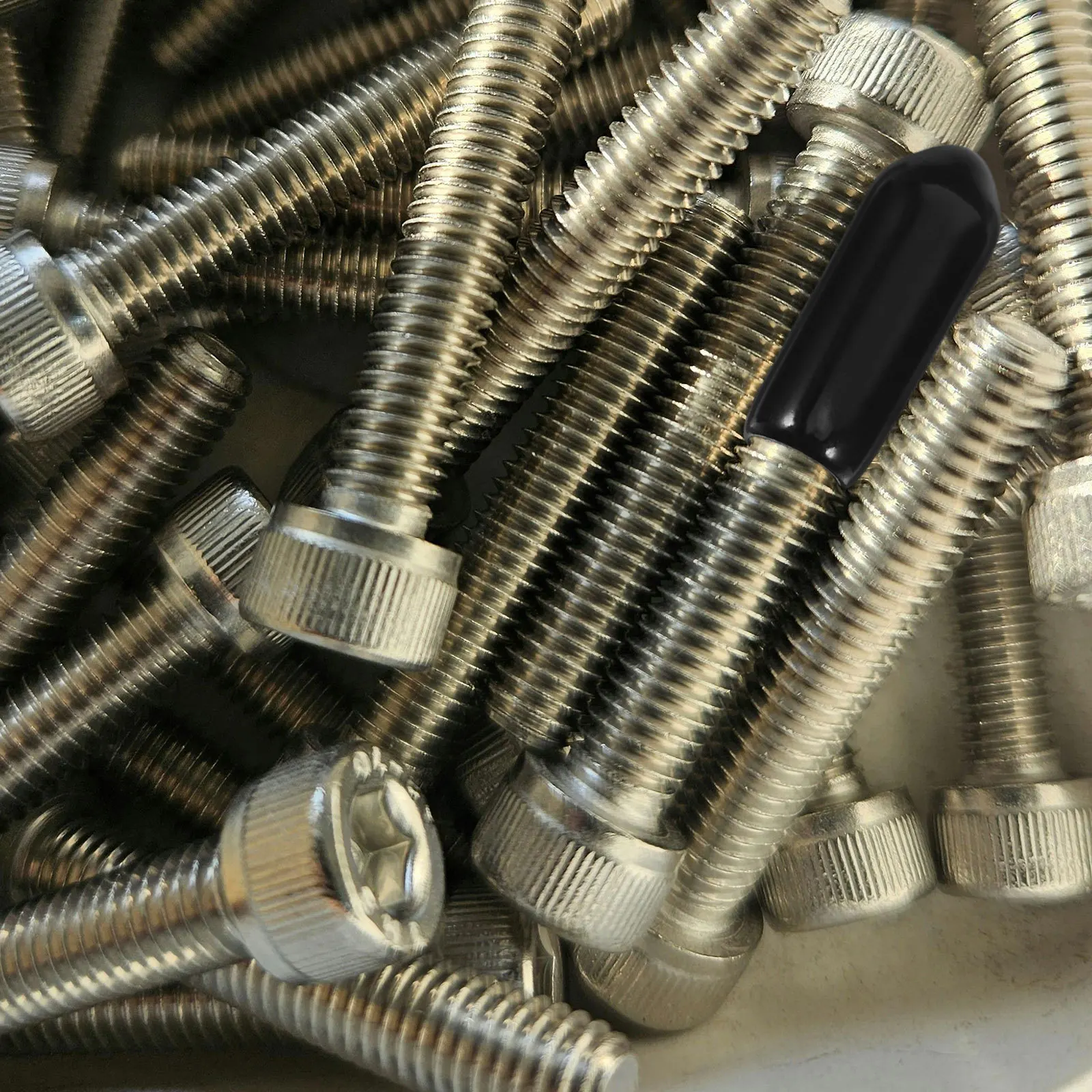 100 قطعة قبعات واقية PVC مرنة المسمار الموضوع حماة نهاية قبعات الأسلاك الكهربائية يغطي 4.5 مللي متر المطاط نصائح #2